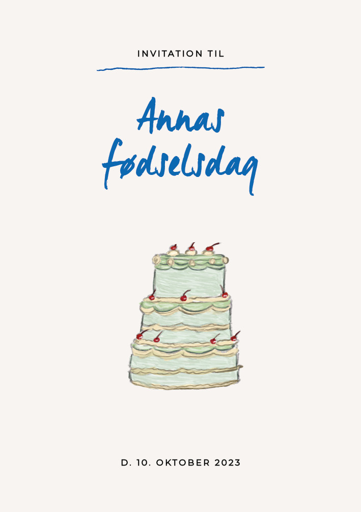 Fødselsdag - Anna fødselsdag